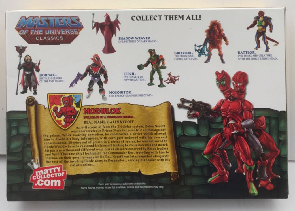 Modulok - Mattel (MOTU Classics) (Masters Of The Universe Classics) action figure collectible - Main Image 2