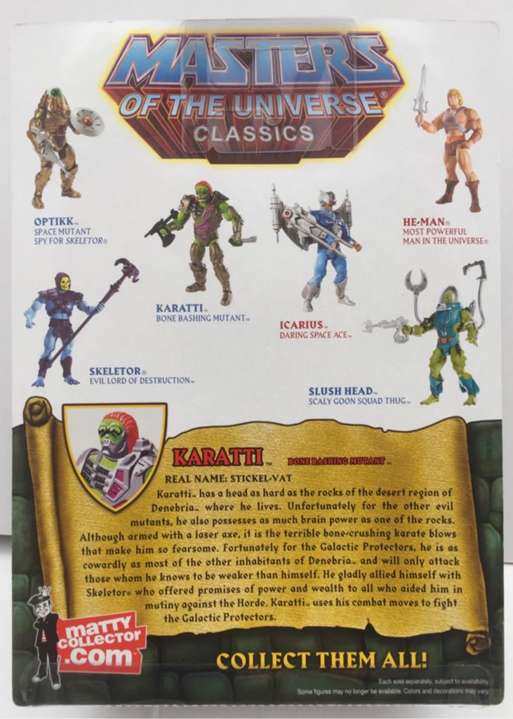 Karatti - Mattel (MOTU Classics) (Masters Of The Universe Classics) action figure collectible - Main Image 2