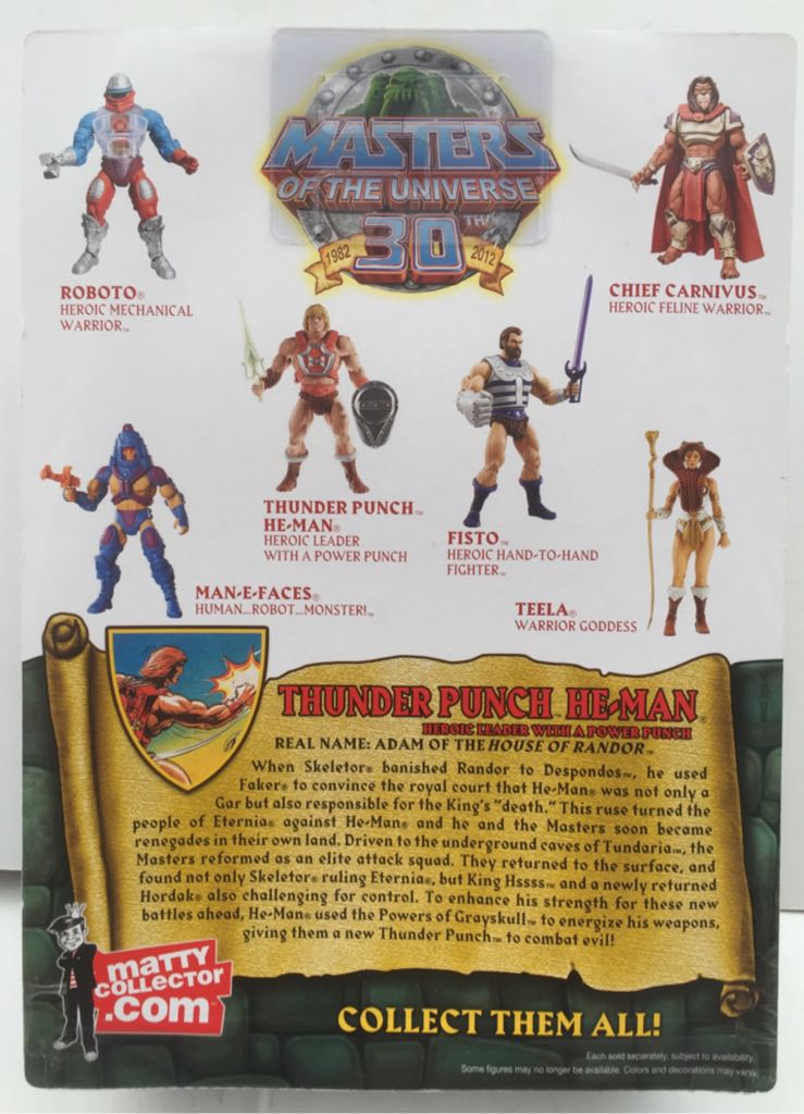 He-Man (Thunder Punch) - Mattel (MOTU Classics) (Masters Of The Universe Classics) action figure collectible - Main Image 2
