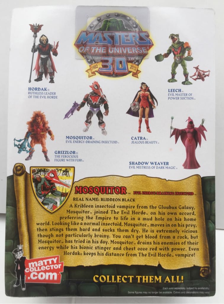 Mosquitor - Mattel (MOTU Classics) (Masters Of The Universe Classics) action figure collectible - Main Image 2