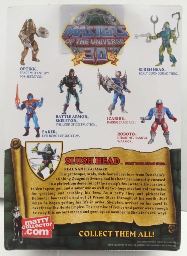 Slush Head - Mattel (MOTU Classics) (Masters Of The Universe Classics) action figure collectible - Main Image 2