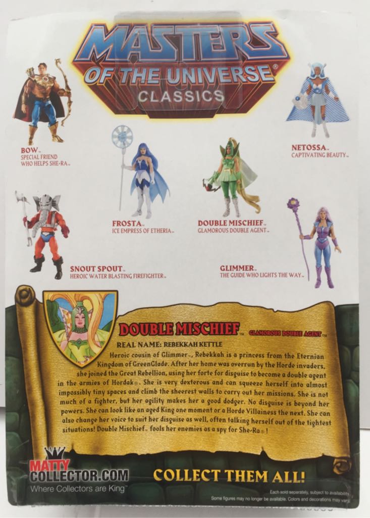 Double Mischief - Mattel (MOTU Classics) (Masters Of The Universe Classics) action figure collectible - Main Image 2