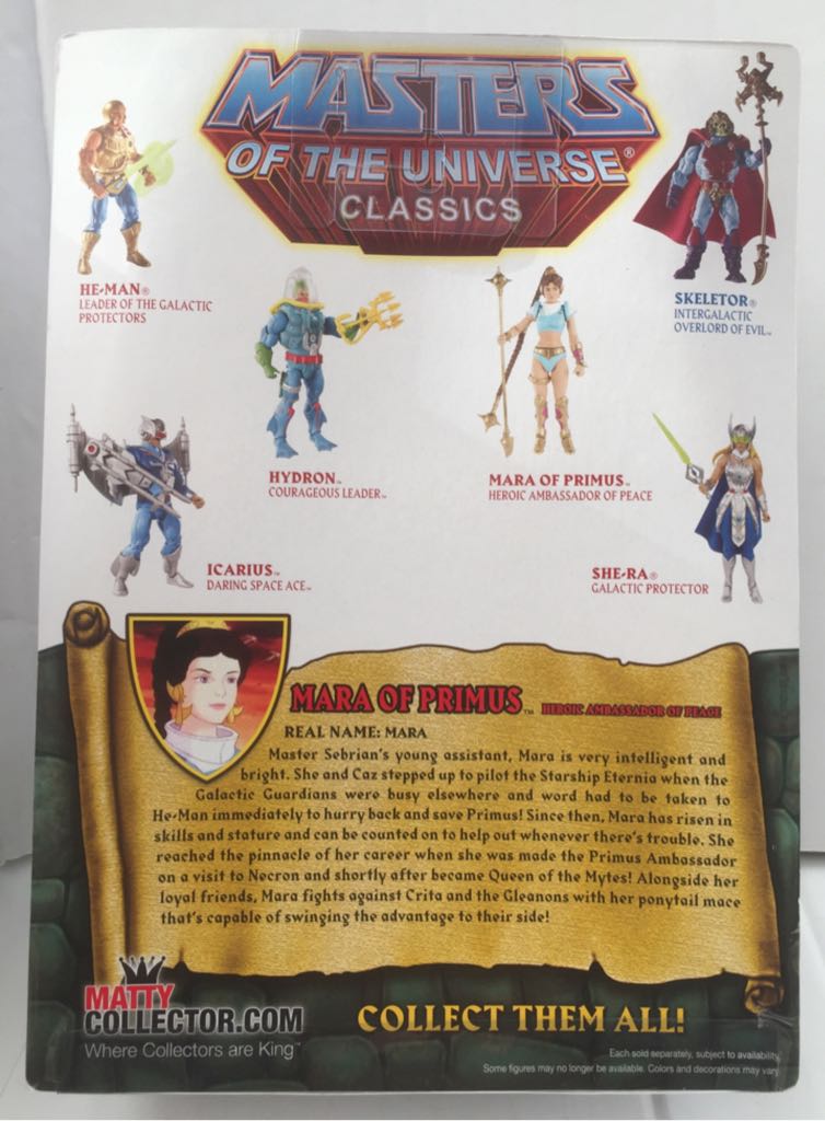 Mara Of Primud - Mattel (MOTU Classics) (Masters Of The Universe Classics) action figure collectible - Main Image 2