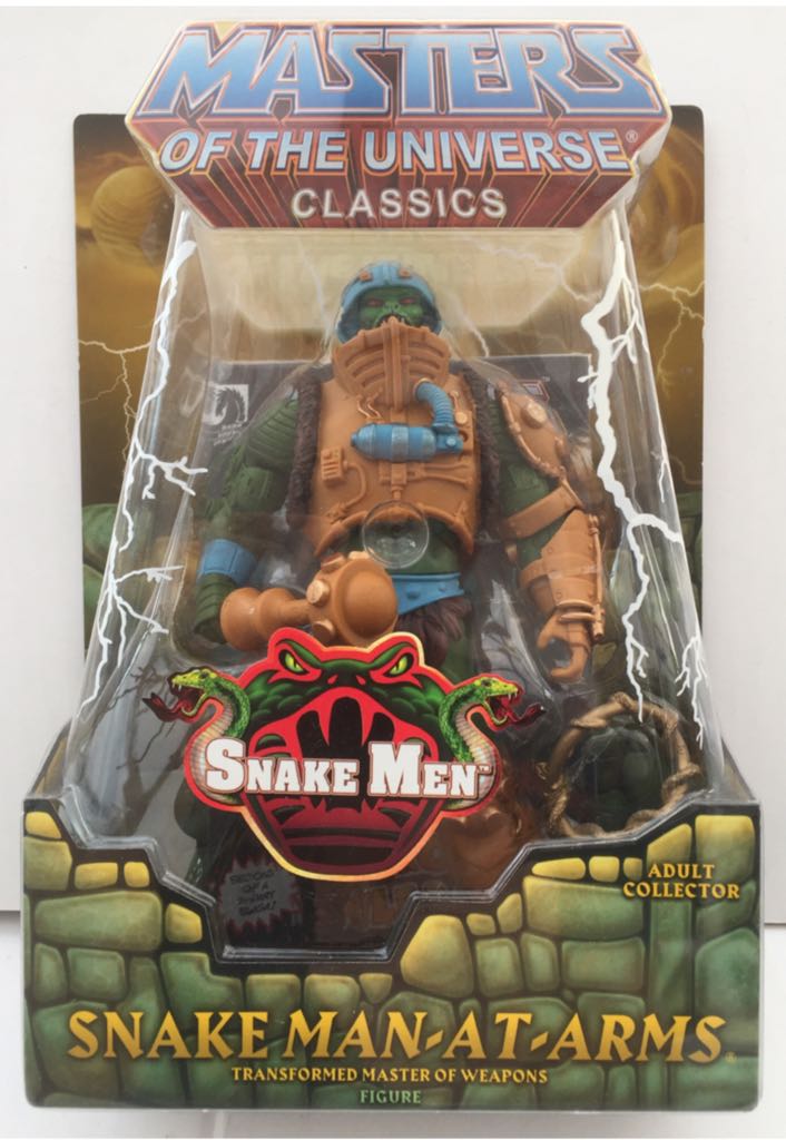 Snake Man-At-Arms - Mattel (MOTU Classics) (Masters Of The Universe Classics) action figure collectible - Main Image 1