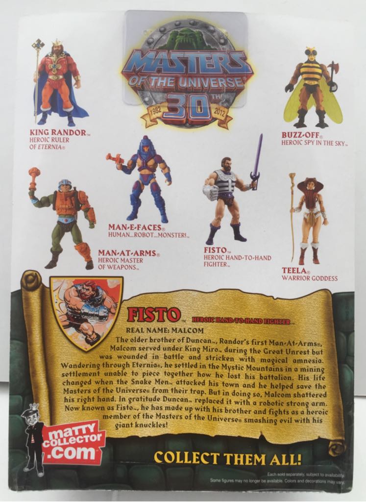 Fisto - Mattel (MOTU Classics) (Masters Of The Universe Classics) action figure collectible - Main Image 2