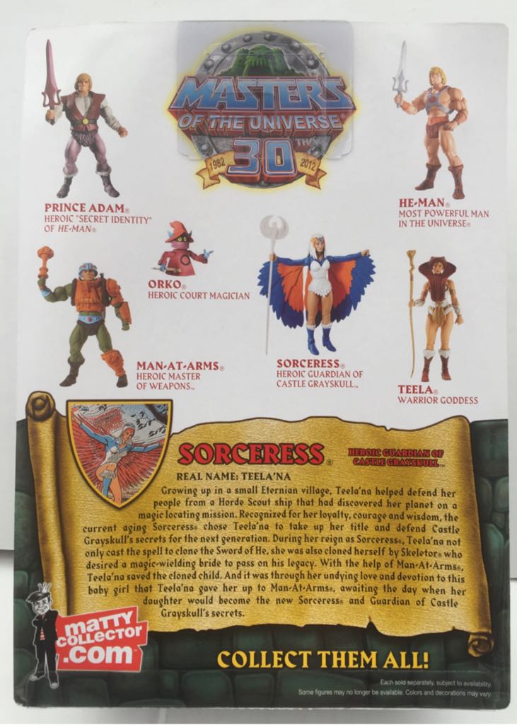 Sorceress - Mattel (MOTU Classics) (Masters Of The Universe Classics) action figure collectible - Main Image 2