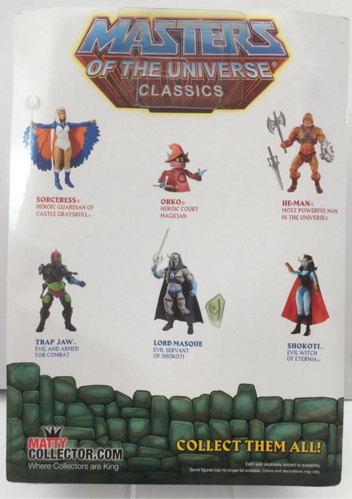 Lord Masque - Mattel (MOTU Classics) (Masters Of The Universe Classics) action figure collectible - Main Image 2