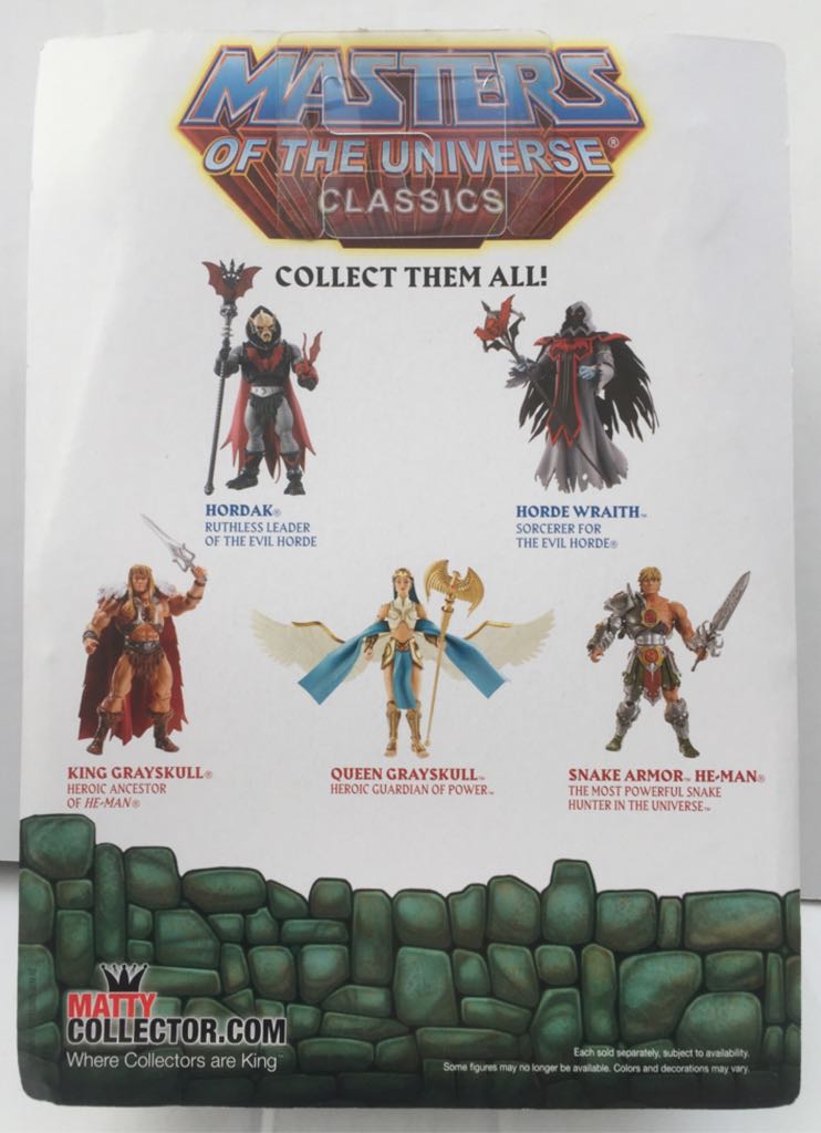 Horde Wraith - Mattel (MOTU Classics) (Masters Of The Universe Classics) action figure collectible - Main Image 2