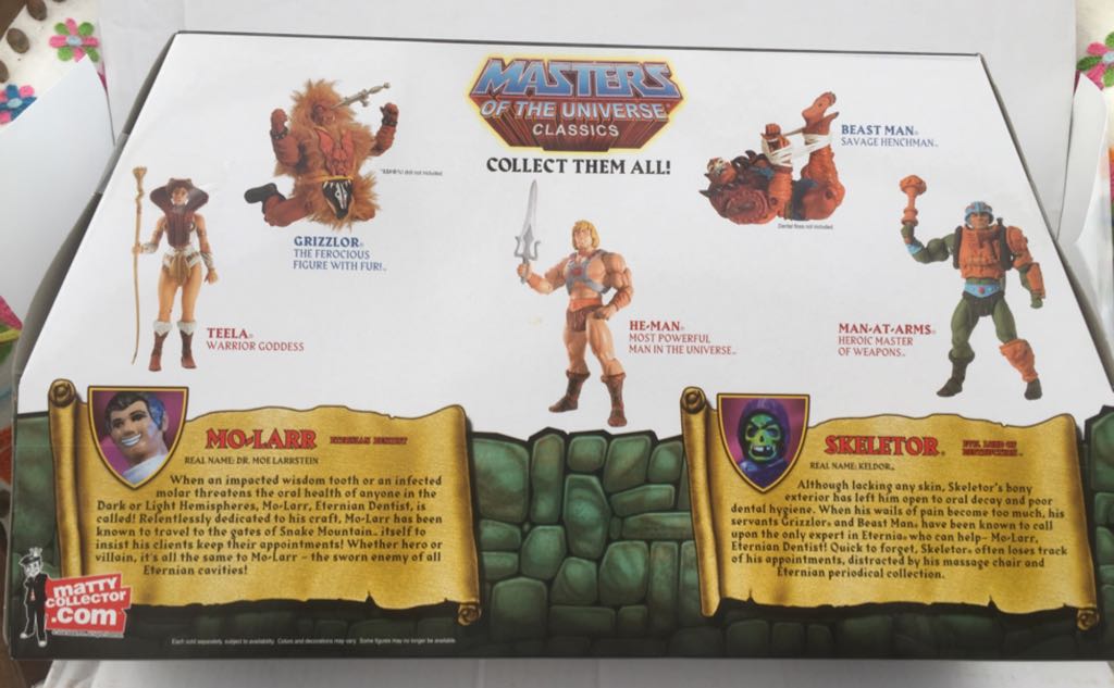 Mo-Lar vs Skeletor - Mattel (MOTU Classics) (Masters Of The Universe Classics) action figure collectible - Main Image 2