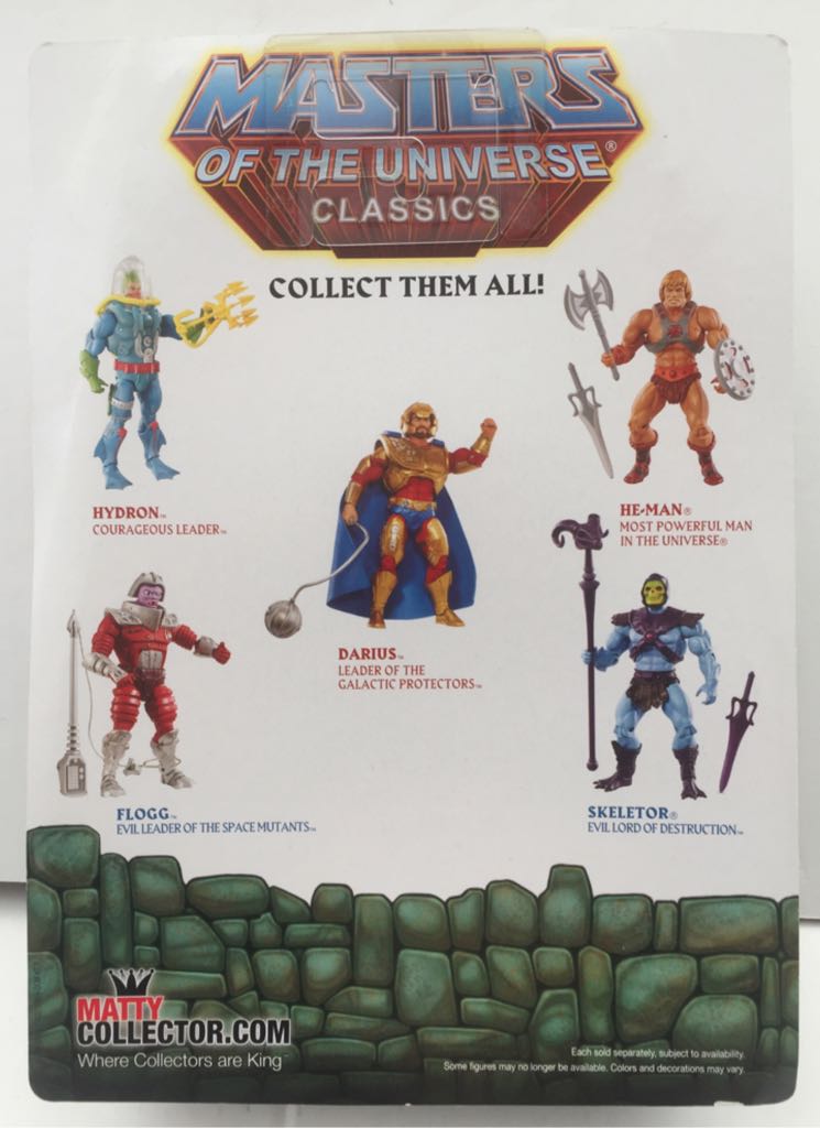 Darius - Mattel (New Adventures Of He-man) action figure collectible - Main Image 2