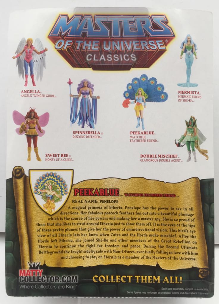 Peekablue - Mattel (MOTU Classics) (Masters Of The Universe Classics) action figure collectible - Main Image 2