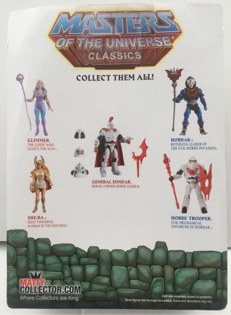 General Sundar - Mattel (MOTU Classics) (Masters Of The Universe Classics) action figure collectible - Main Image 2