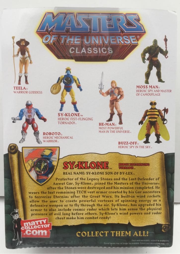 Sy-Klone - Mattel (MOTU Classics) (Masters Of The Universe Classics) action figure collectible - Main Image 2