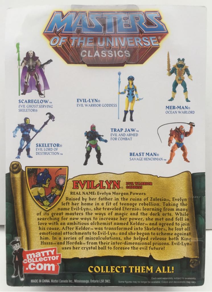 Evil-Lyn - Mattel (MOTU Classics) (Masters Of The Universe Classics) action figure collectible - Main Image 2