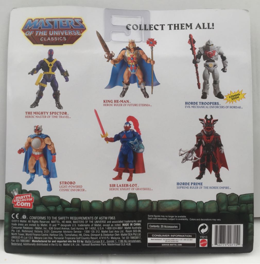 Weapons Pak (End Of War) - Mattel (MOTU Classics) (Masters Of The Universe Classics) action figure collectible - Main Image 2