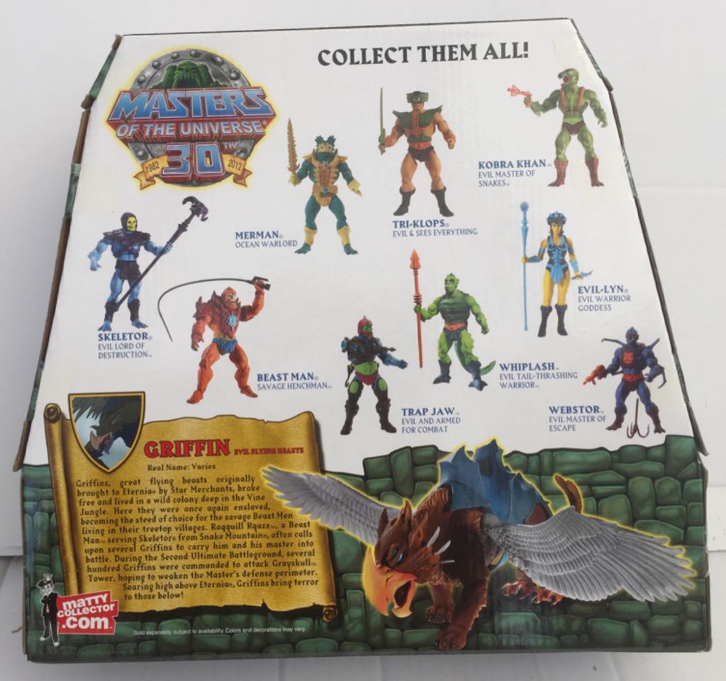 Griffin - Mattel (MOTU Classics) (Masters Of The Universe Classics) action figure collectible - Main Image 2