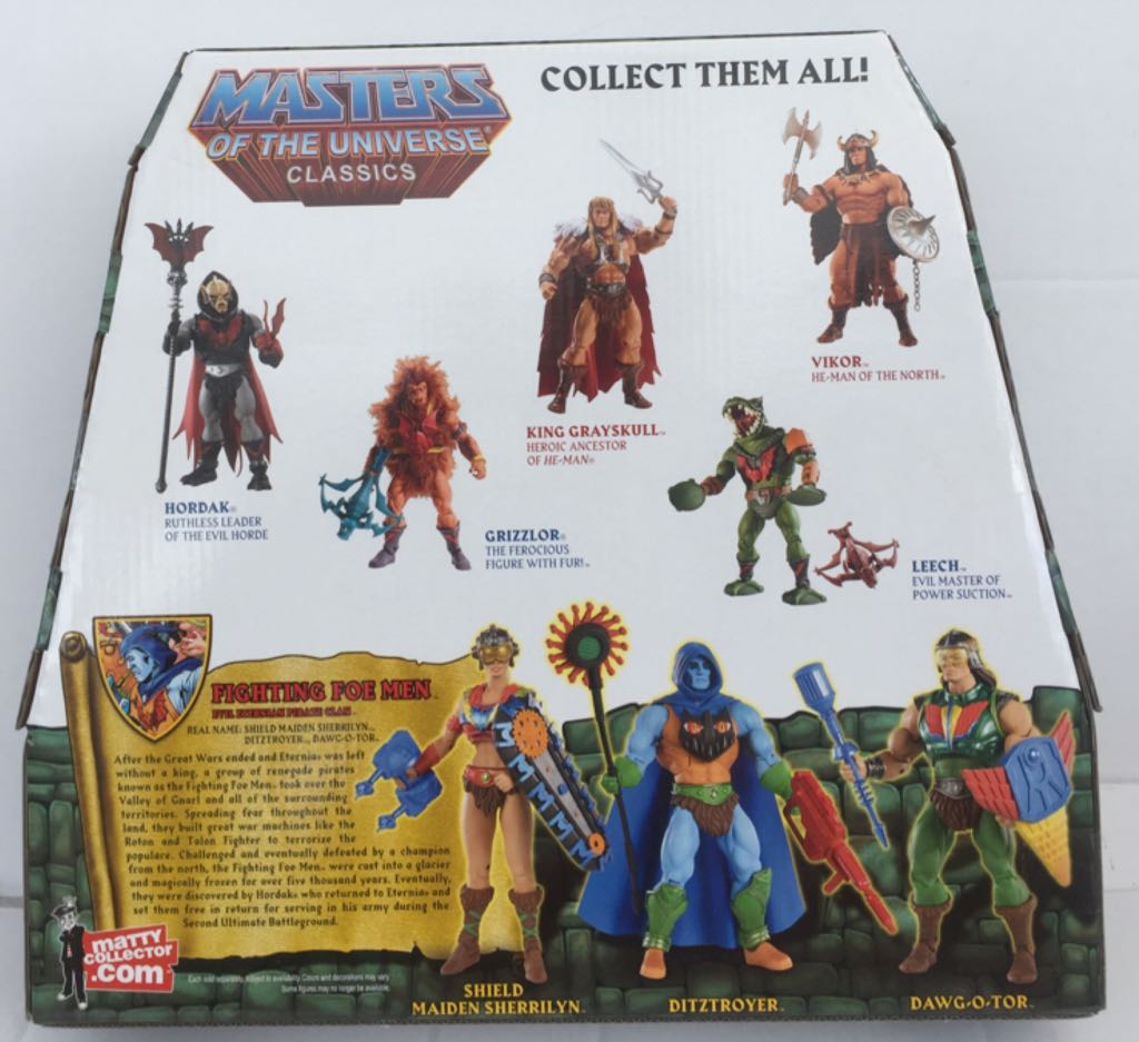 Fighting Foe Men - Mattel (MOTU Classics) (Masters Of The Universe Classics) action figure collectible - Main Image 2