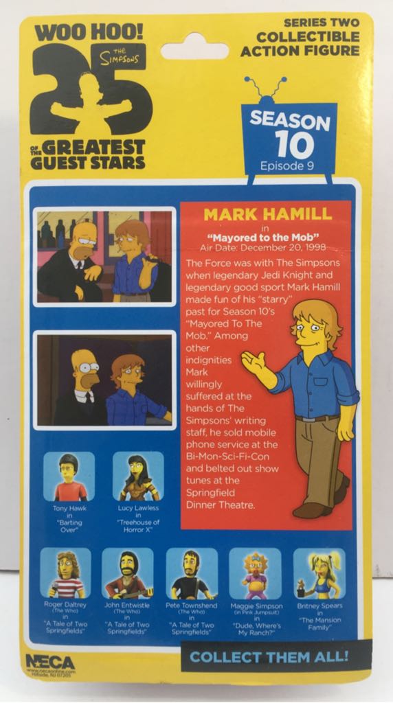 Mark Hamill - Neca (The Simpsons Greatest Guest Stars) (The Simpsons) action figure collectible - Main Image 2