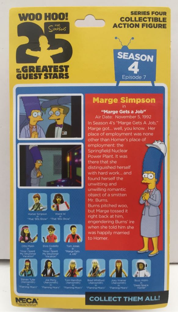 Marge Simpson - Neca (The Simpsons Greatest Guest Stars) (The Simpsons) action figure collectible - Main Image 2