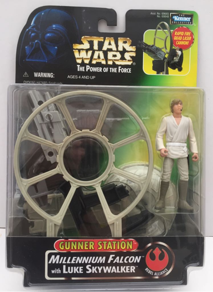 Luke Skywaler (with Gunner Station) - Hasbro (Star Wars Deluxe Sets) (Star Wars) action figure collectible - Main Image 1