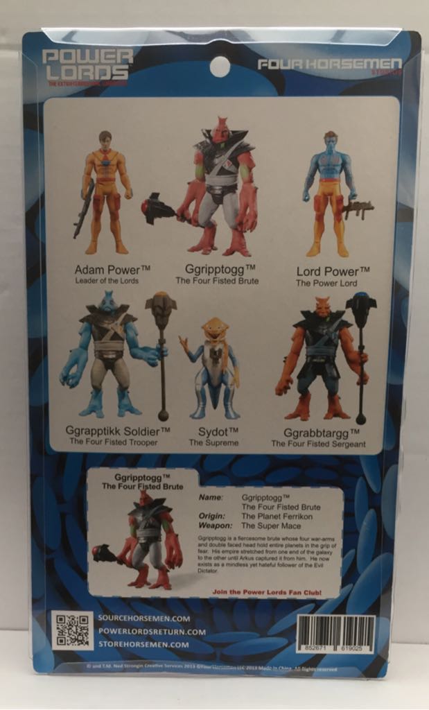 Ggripptogg - Four Horsemen (Power Lords) (Power Lords) action figure collectible - Main Image 2