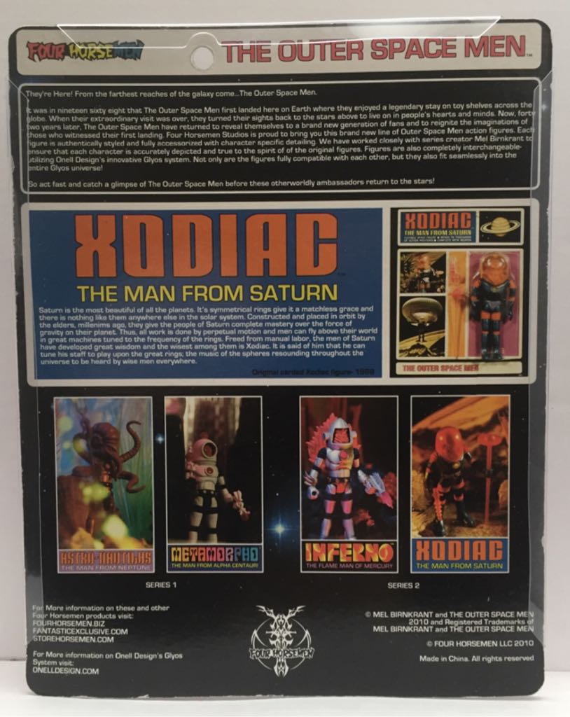 XODIAC - Four Horsemen (The Outer Spacemen) (The Outer Space Men) action figure collectible - Main Image 2