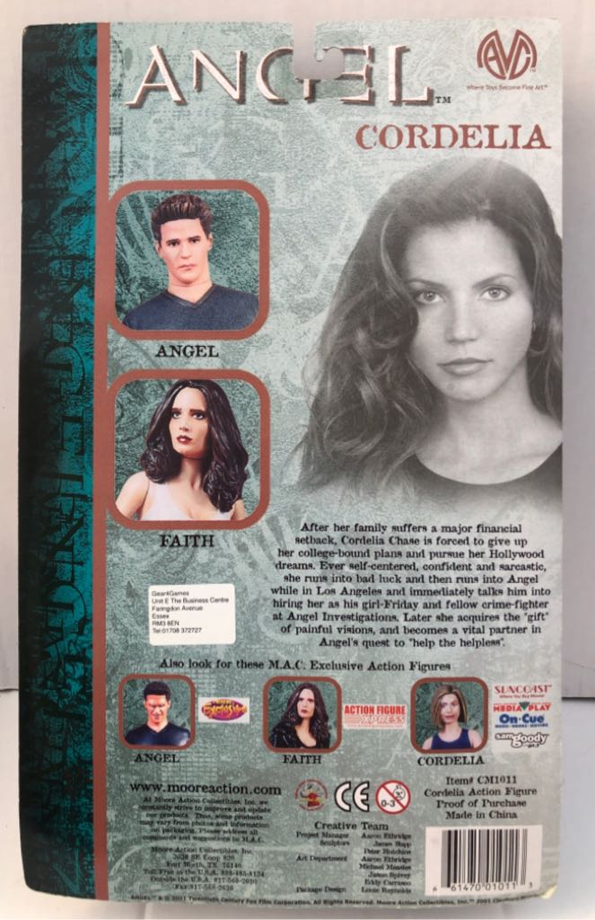 Cordelia - Moore Action Collectables (Angel) (Buffy The Vampire Slayer) action figure collectible - Main Image 2