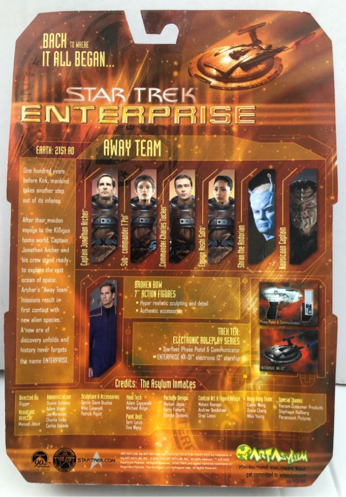 (Enterprise) T’Pol - Art Asylum (Star Trek) (Star Trek) action figure collectible - Main Image 2