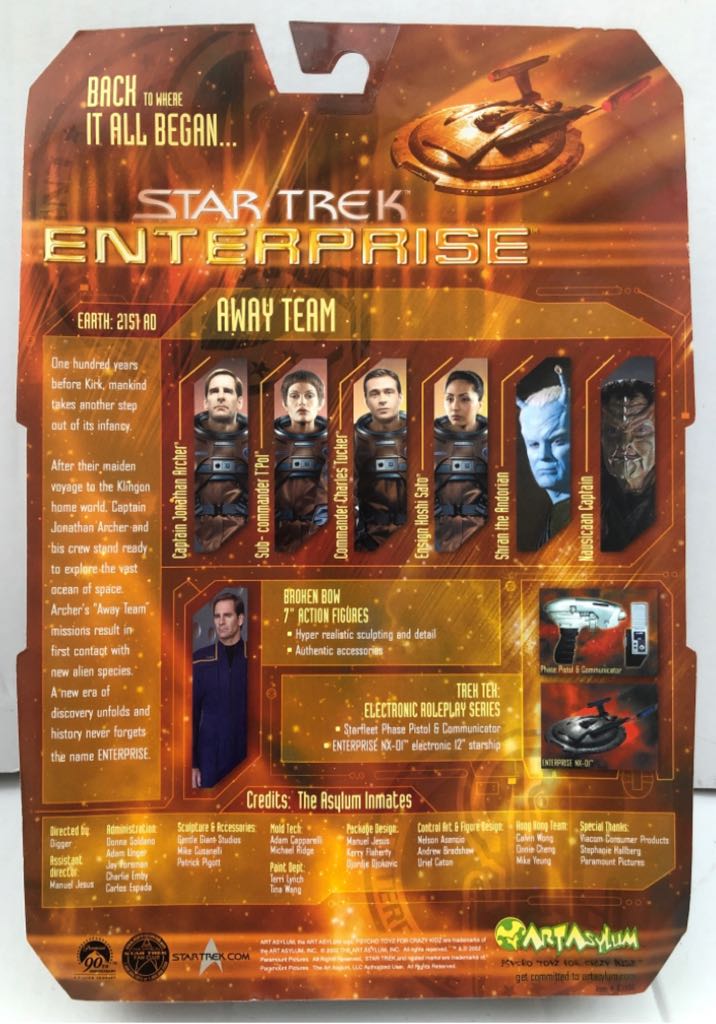 (Enterprise) Ensign Hoshi Sato - Art Asylum (Star Trek) (Star Trek) action figure collectible - Main Image 2