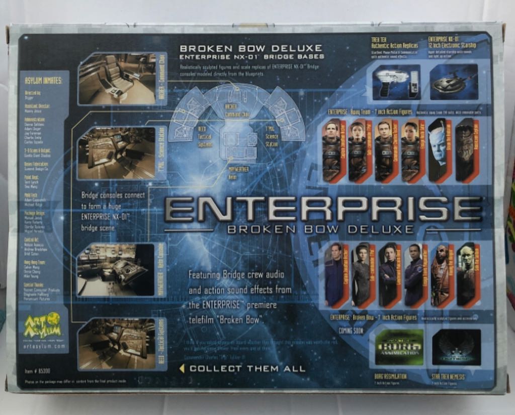 (Enterprise) Malcolm Reed (With Bridge Base) - Art Asylum (Star Trek) (Star Trek) action figure collectible - Main Image 2