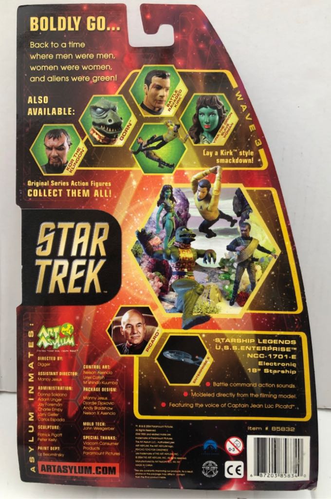 Vina The Orion (Slave Woman) - Art Asylum (Star Trek) (Star Trek) action figure collectible - Main Image 2