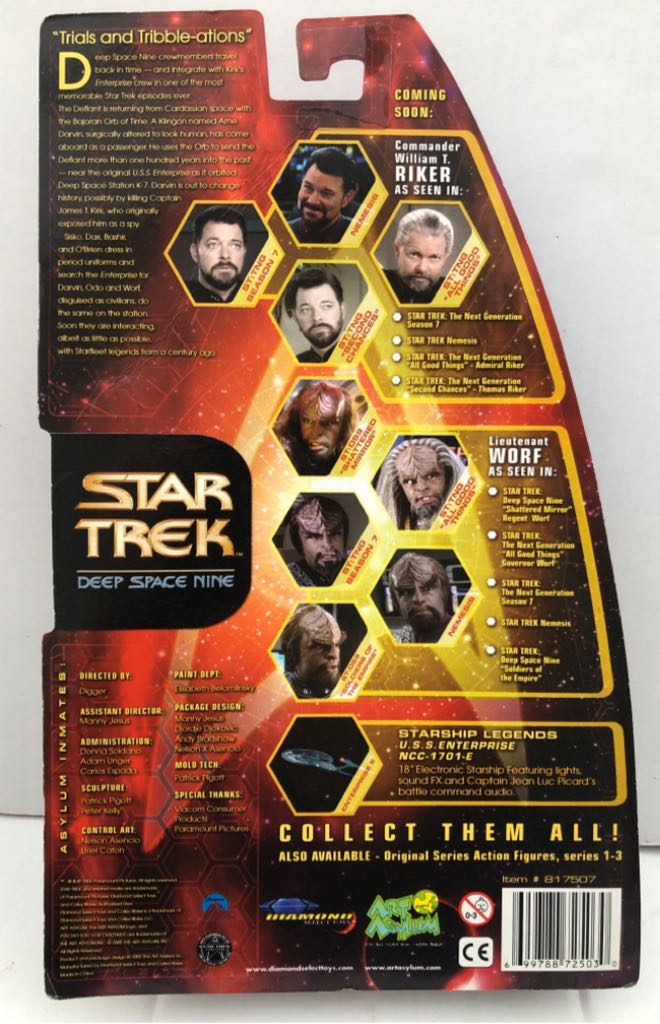 Jadzia Dax (Trials Tribble-ations) - Art Asylum (Star Trek) (Star Trek) action figure collectible - Main Image 2