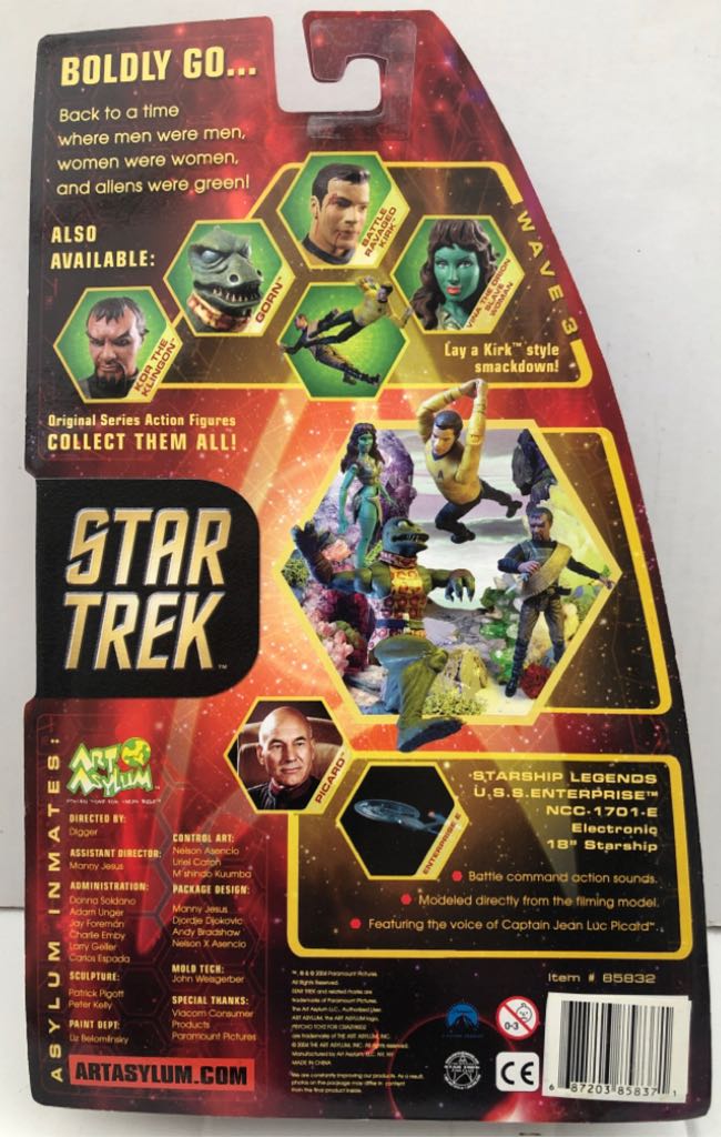 Captain James T Kirk (Battle Ravaged) - Art Asylum (Star Trek) (Star Trek) action figure collectible - Main Image 2