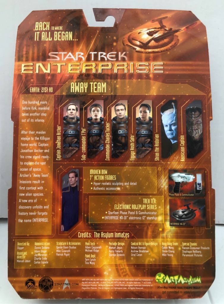 (Enterprise) Captain Jonathan Archer - Art Asylum (Star Trek) (Star Trek) action figure collectible - Main Image 2