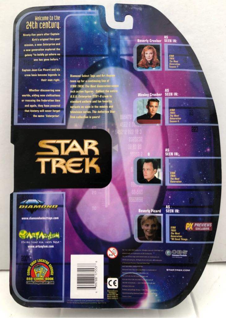 Q ( Next Generation) - Diamond Select (Star Trek) (Star Trek) action figure collectible - Main Image 2