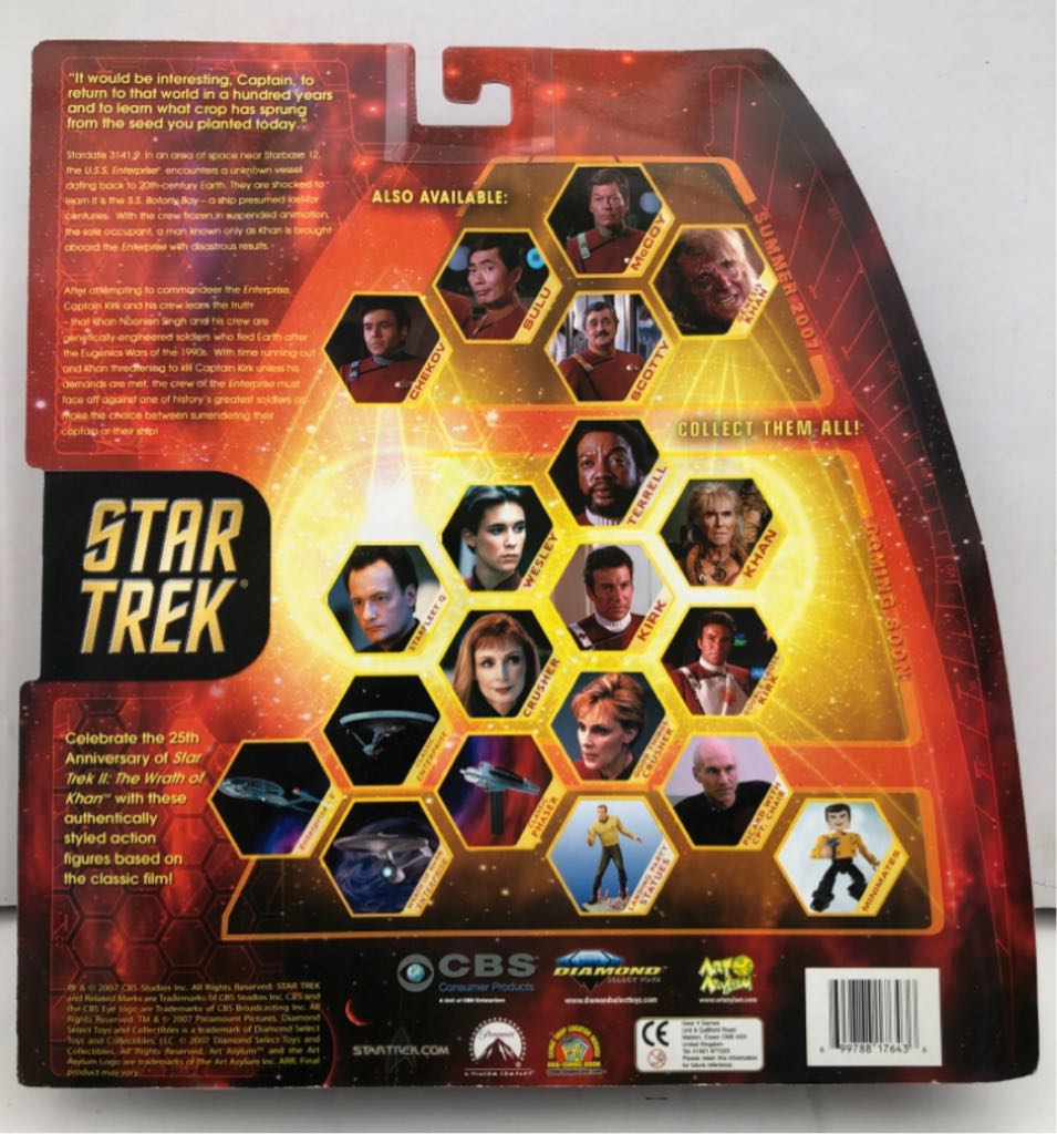 Khan & Kirk - Art Asylum (Star Trek) (Star Trek) action figure collectible - Main Image 2