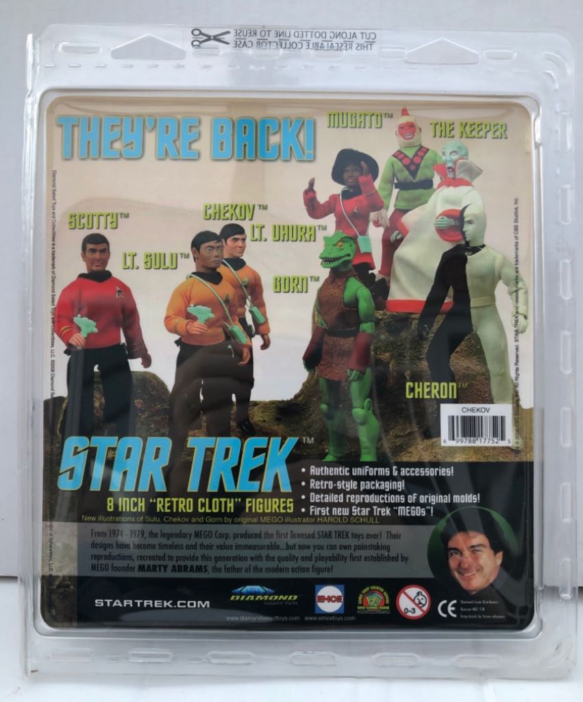 Chekov - Diamond Select (Star Trek Retro) (Star Trek) action figure collectible - Main Image 2