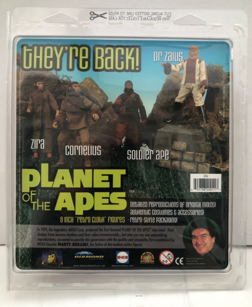 Zira - Diamond Select (Planet Of The Apes Retro) (Planet Of The Apes) action figure collectible - Main Image 2