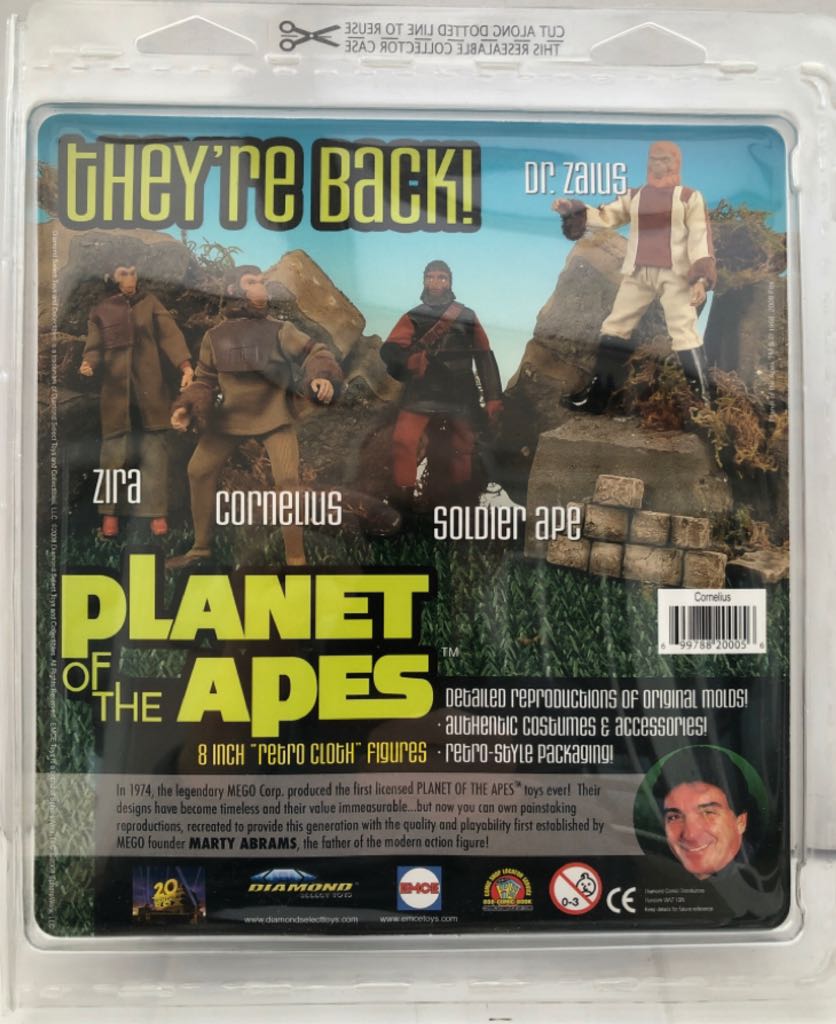 Cornelius - Diamond Select (Planet Of The Apes Retro) (Planet Of The Apes) action figure collectible - Main Image 2