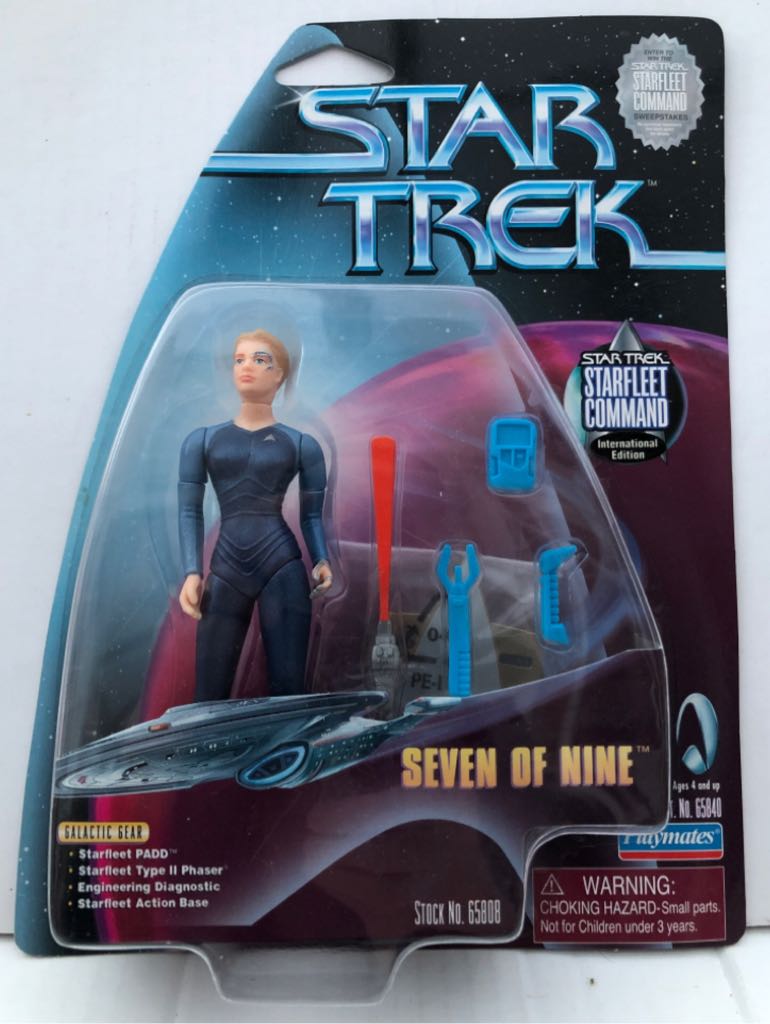 Seven Of Nine - Playmates (Star Trek Starfleet Command) (Star Trek Starfleet Command) action figure collectible - Main Image 1