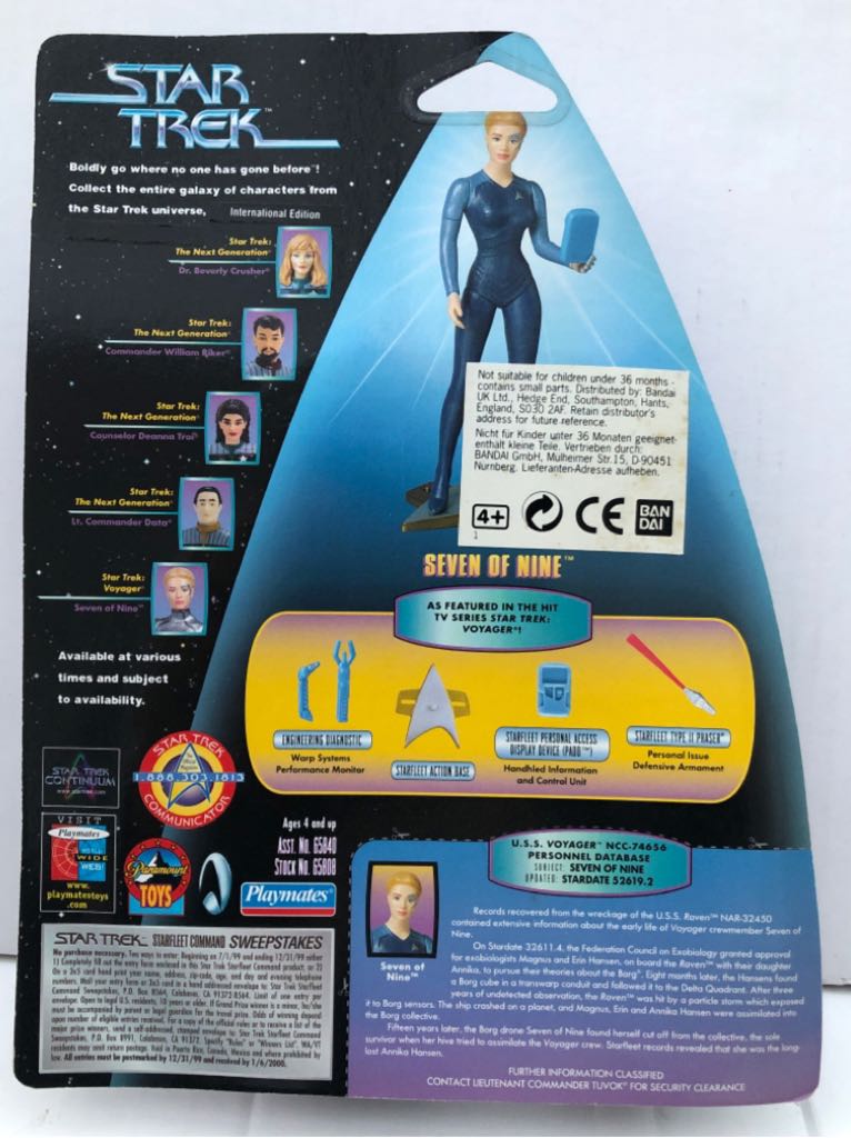 Seven Of Nine - Playmates (Star Trek Starfleet Command) (Star Trek Starfleet Command) action figure collectible - Main Image 2