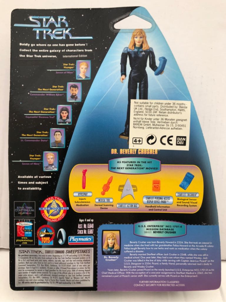 Dr. Beverley Crusher - Playmates (Star Trek Starfleet Command) (Star Trek Starfleet Command) action figure collectible - Main Image 2