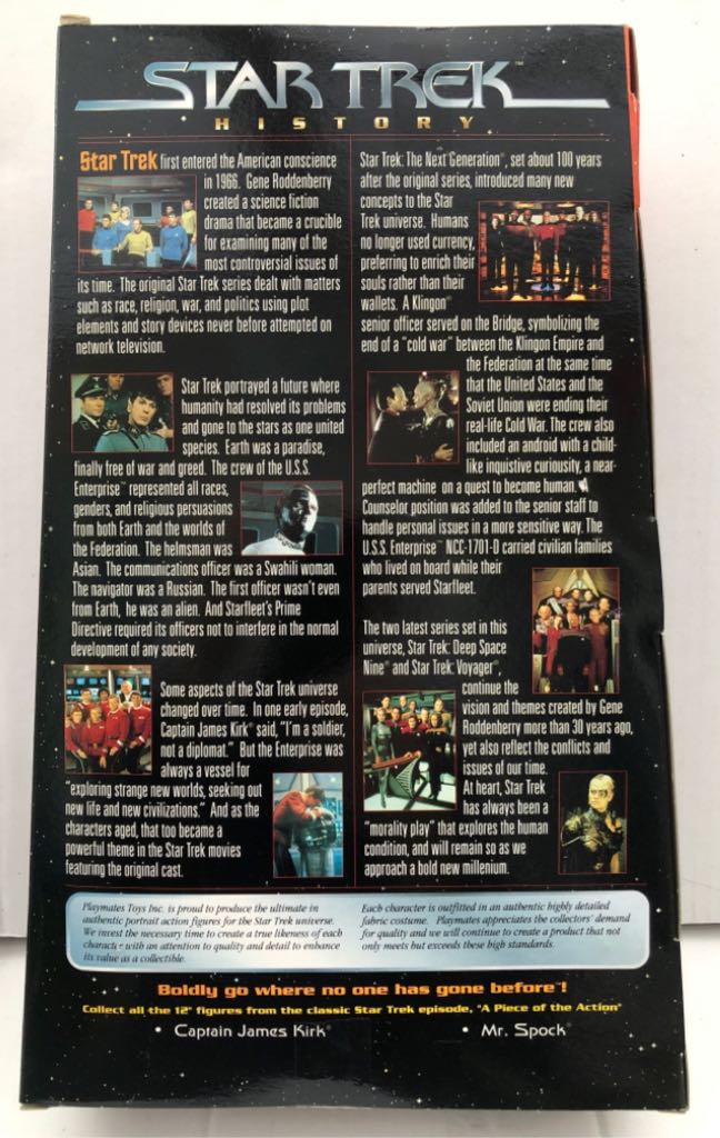 Mr Spock (A Piece Of The Action) - Playmates (Star Trek 12 Inch) (Star Trek 12 Inch) action figure collectible - Main Image 2