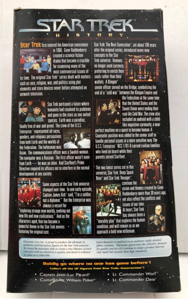 Lt Commander Data (Insurrection) - Playmates (Star Trek 12 Inch) (Star Trek 12 Inch) action figure collectible - Main Image 2