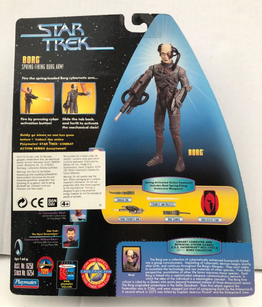 Borg - Playmates (Star Trek Warp Factor Series) (Star Trek Warp Factor Series) action figure collectible - Main Image 2