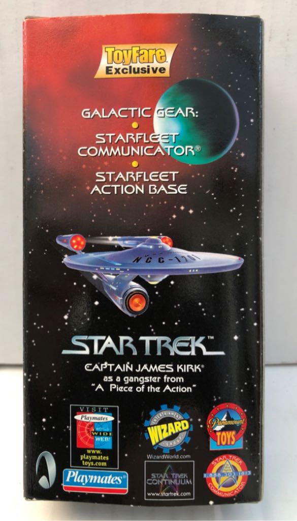 Captain James Kirk (As Ganster Exclusive) - Playmates (Star Trek Exclusives & Box Sets) (Star Trek Exclusives & Box Sets) action figure collectible - Main Image 2