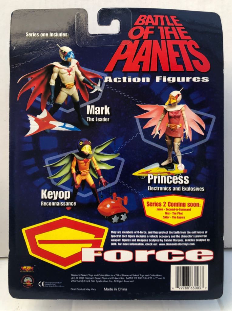 Keyop (Bolas and Space Buggy) - Diamond Select (G Force) (G Force (Battle Of The Planets)) action figure collectible - Main Image 2