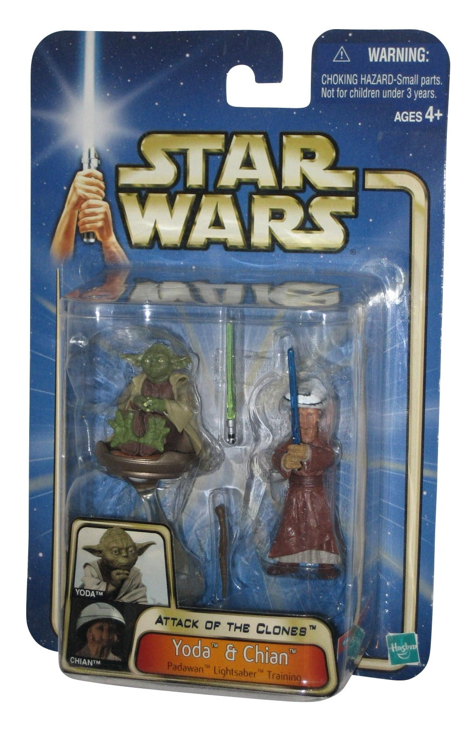 Yoda & Chian - Hasbro (Star Wars Attack Of The Clones) (Star Wars) action figure collectible - Main Image 3