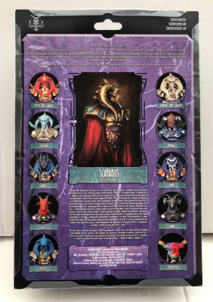 Thothos(Scarabus) - Four Horsemen (Gothitropolis Scarabus) (Gothitropolis Scarabus) action figure collectible - Main Image 2