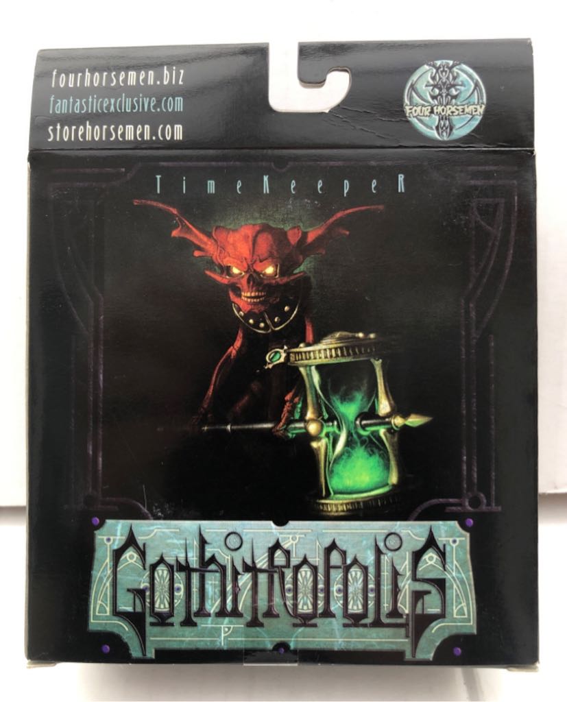 (Timekeeper) Nybbax - Four Horsemen (Gothitropolis Scarabus) (Gothitropolis - Timekeepers) action figure collectible - Main Image 2